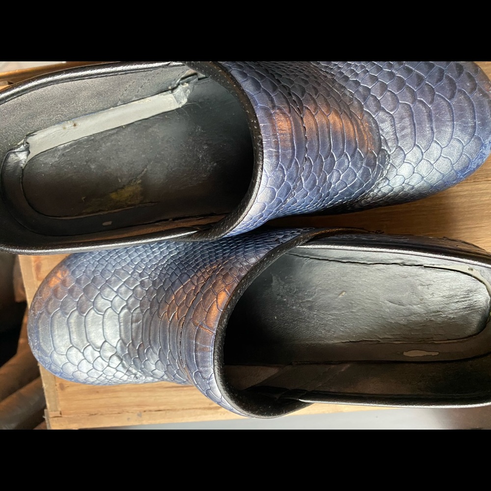 Dansko Blue Caiman - Picture 2 of 3